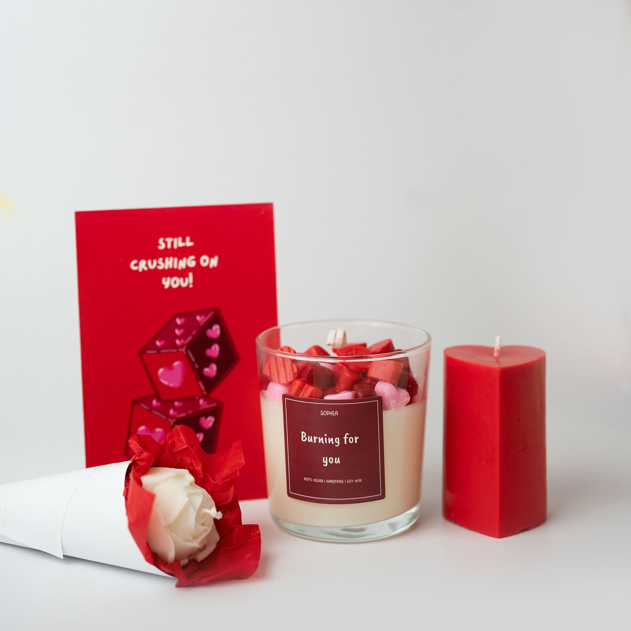 Burning for you Geschenk Set