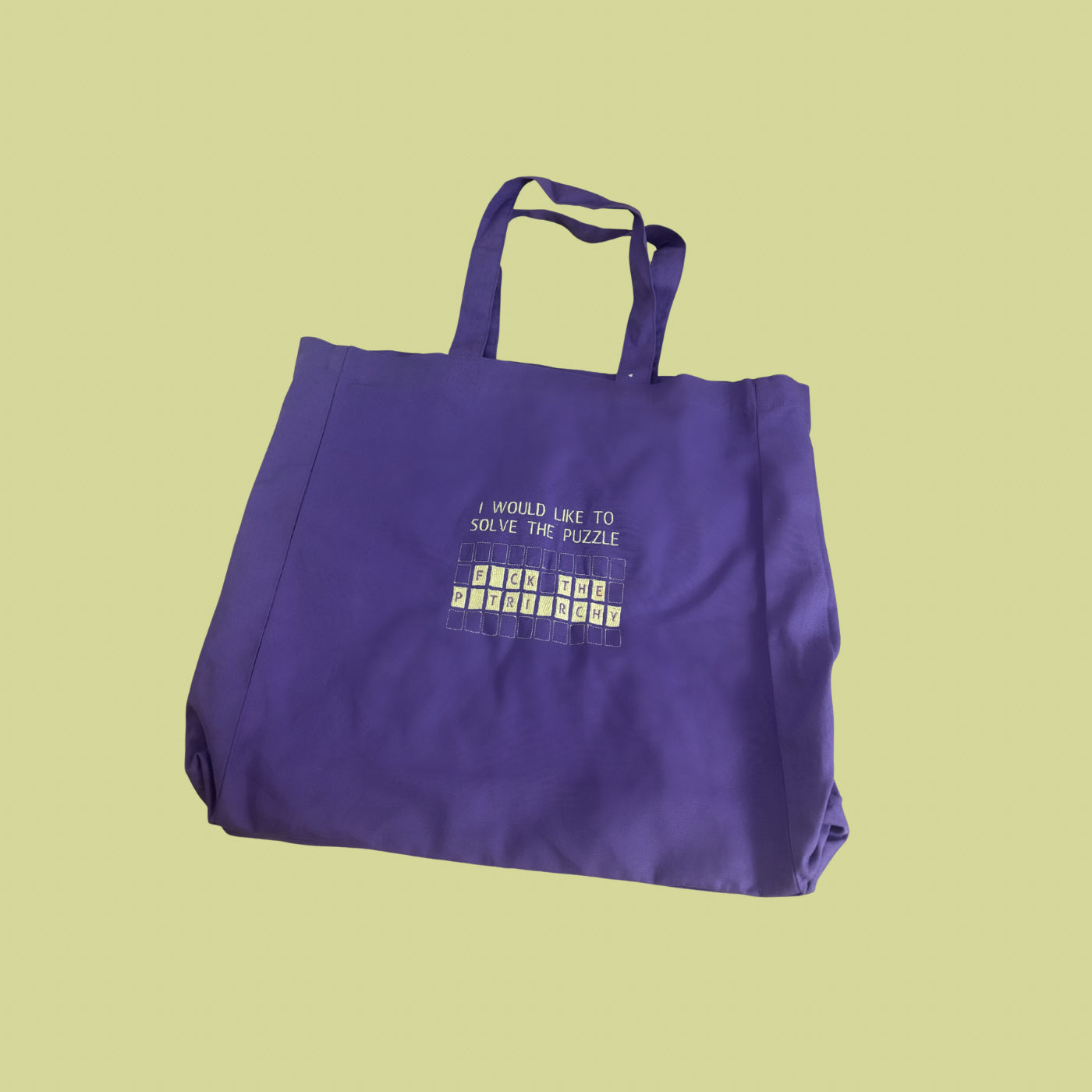 fuck the patriarchy Totebag